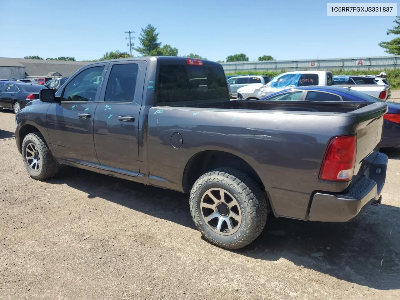 2018 Ram 1500 St VIN: 1C6RR7FGXJS331837 Lot: 59831994