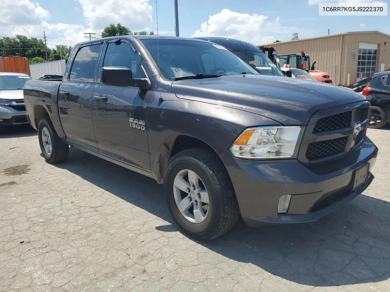 2018 Ram 1500 St VIN: 1C6RR7KG5JS222370 Lot: 60195934