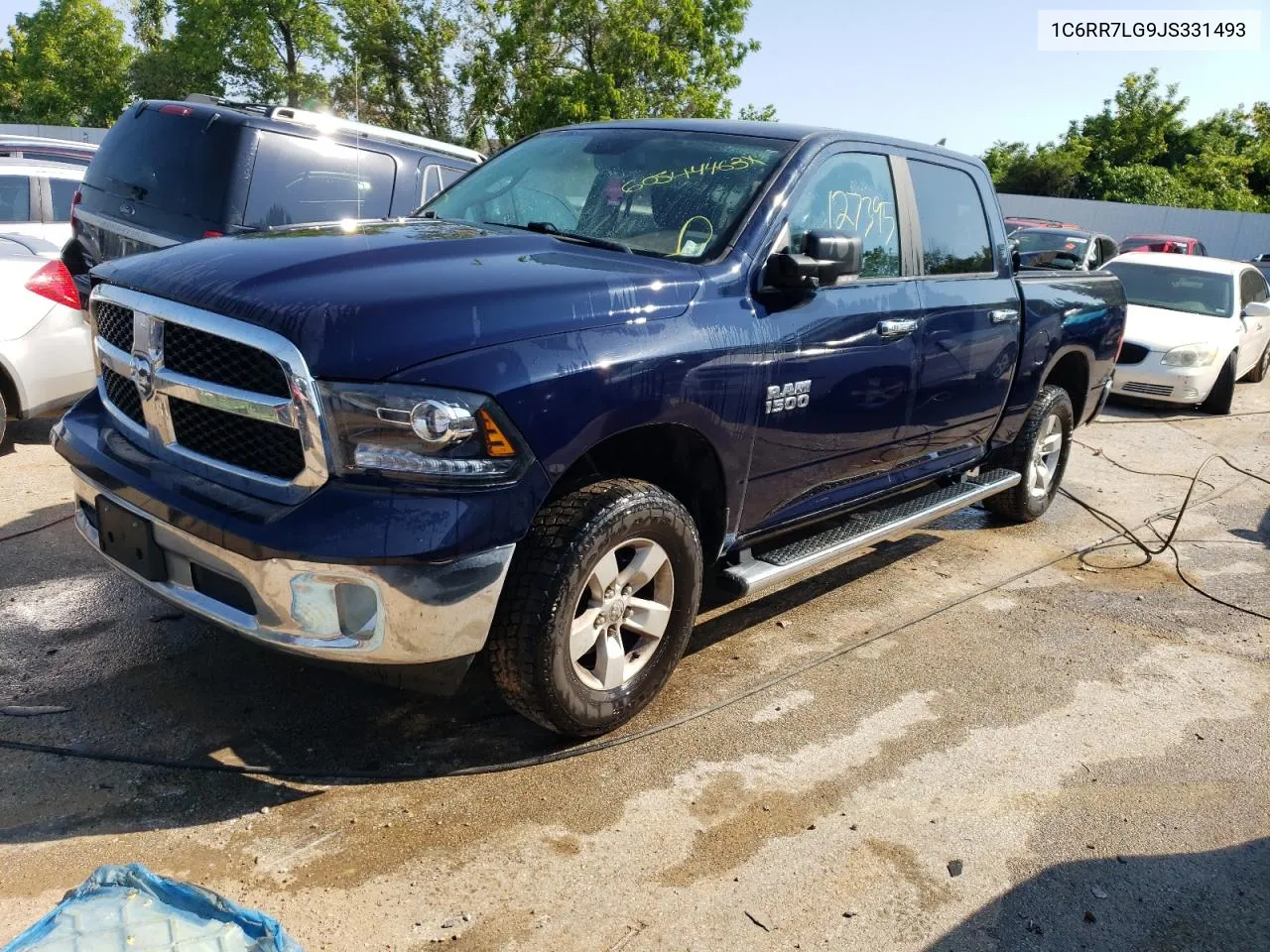 2018 Ram 1500 Slt VIN: 1C6RR7LG9JS331493 Lot: 60544463