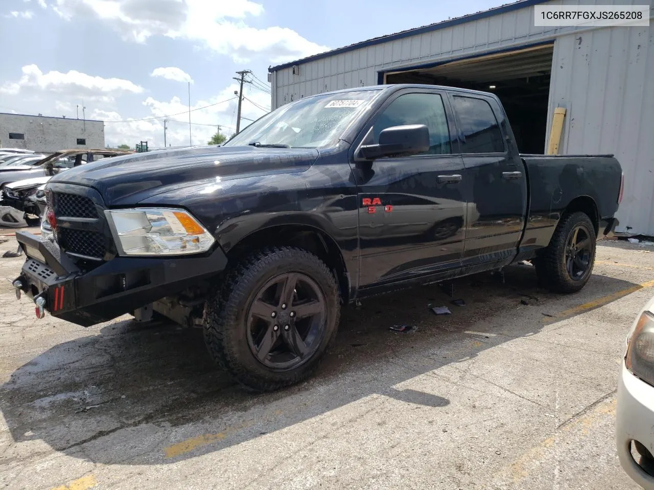 2018 Ram 1500 St VIN: 1C6RR7FGXJS265208 Lot: 60757704