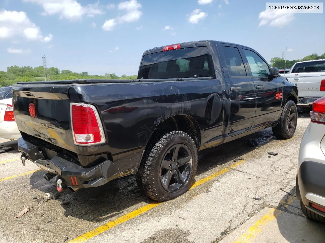 2018 Ram 1500 St VIN: 1C6RR7FGXJS265208 Lot: 60757704