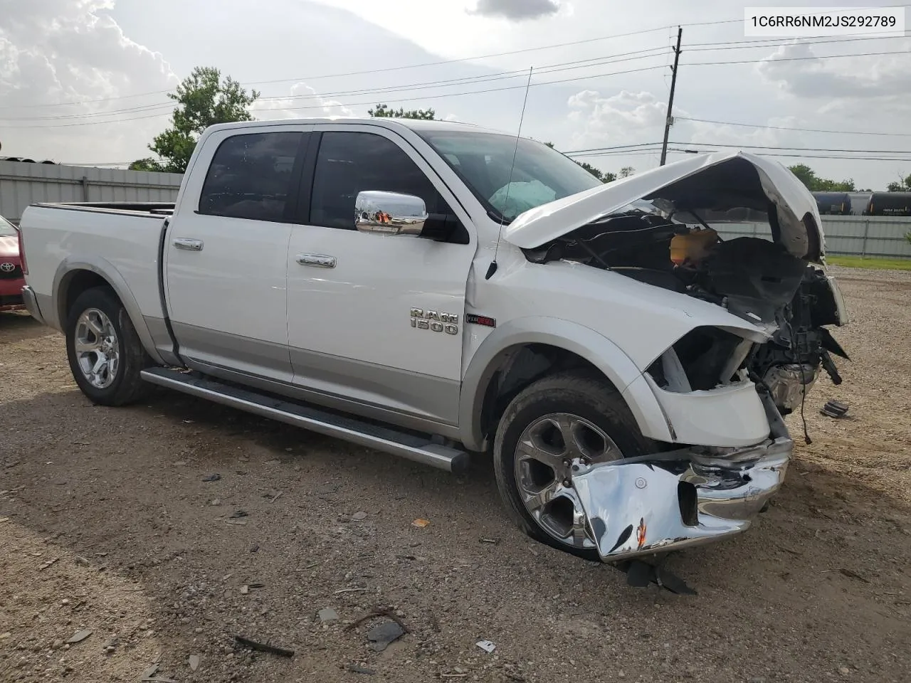 2018 Ram 1500 Laramie VIN: 1C6RR6NM2JS292789 Lot: 61518564