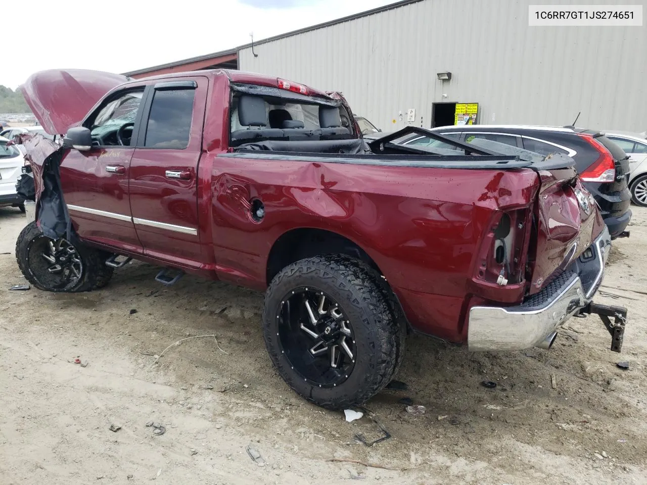 2018 Ram 1500 Slt VIN: 1C6RR7GT1JS274651 Lot: 61567934