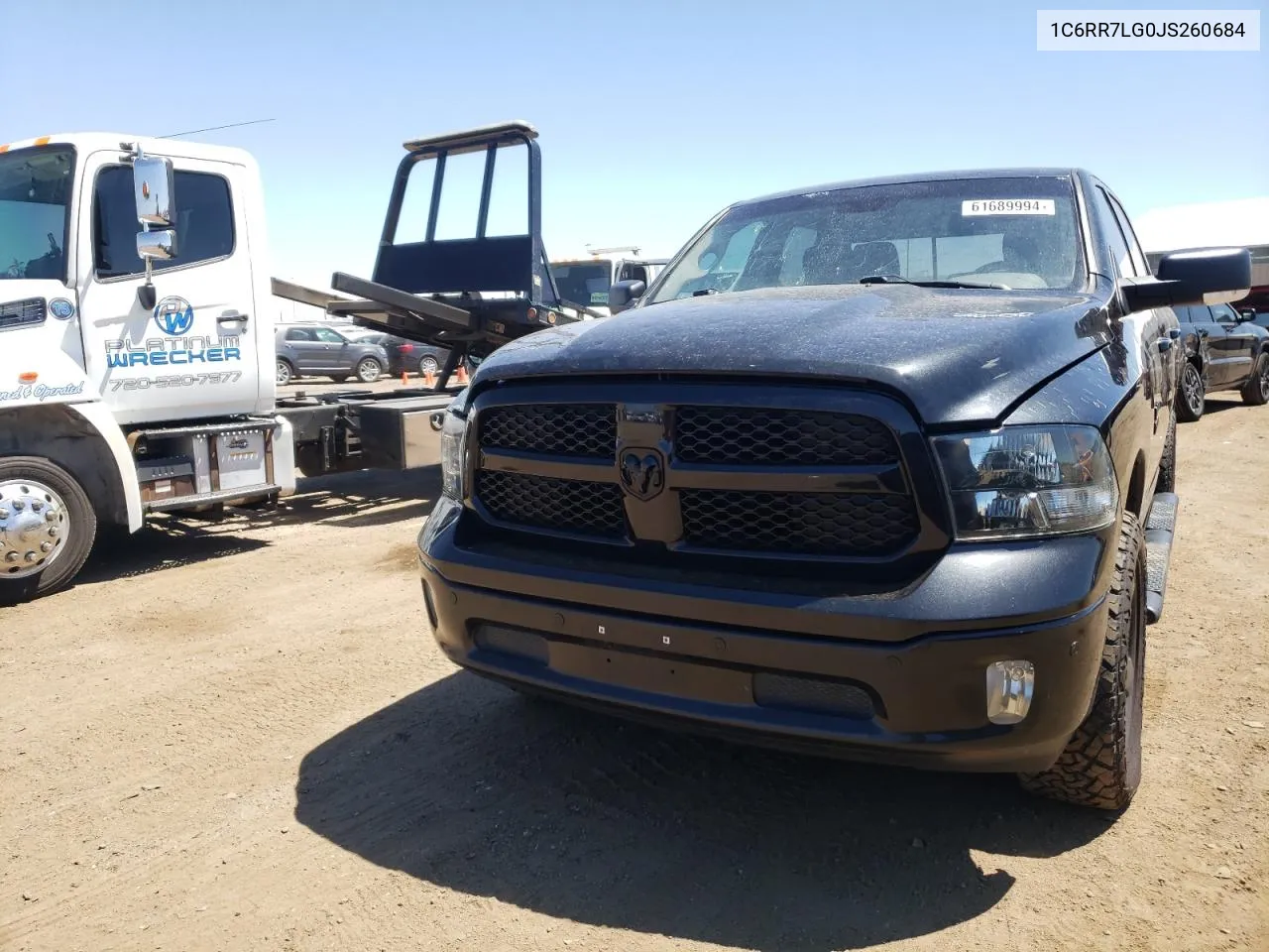 2018 Ram 1500 Slt VIN: 1C6RR7LG0JS260684 Lot: 61689994