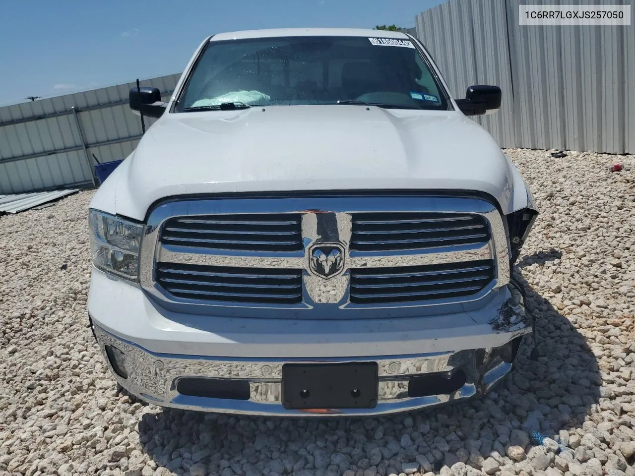 2018 Ram 1500 Slt VIN: 1C6RR7LGXJS257050 Lot: 61850044