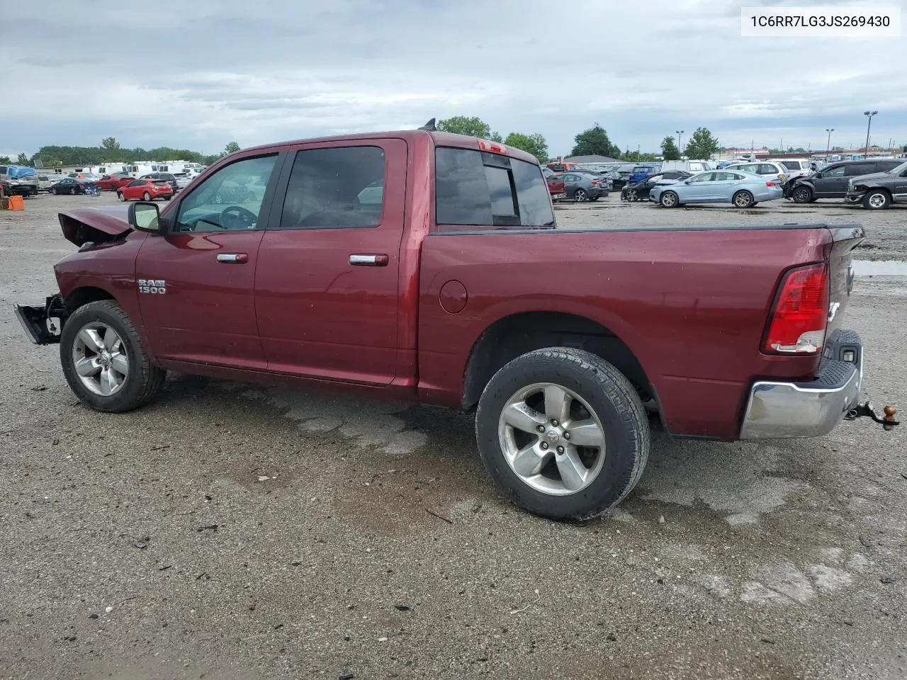 2018 Ram 1500 Slt VIN: 1C6RR7LG3JS269430 Lot: 62105634