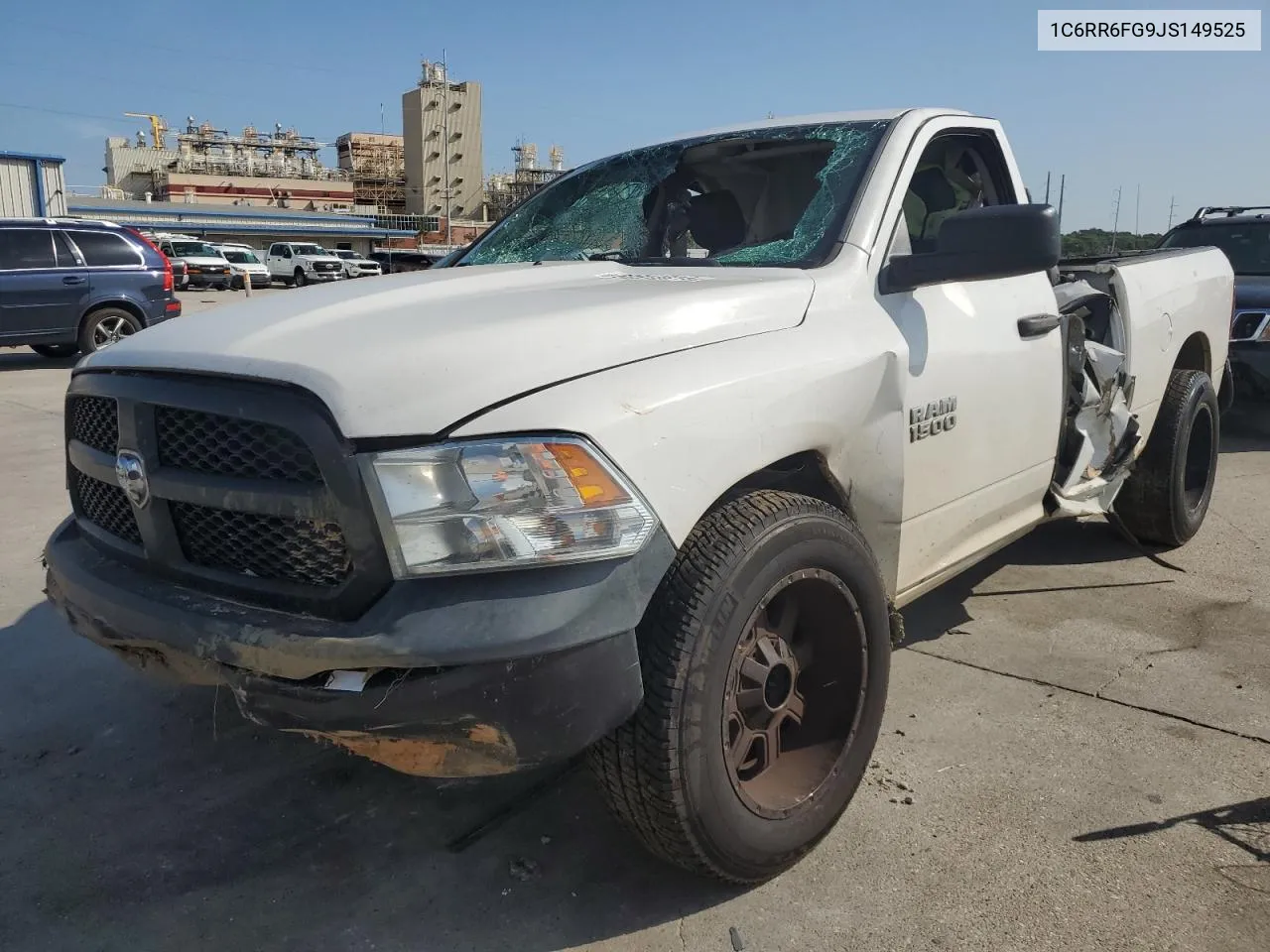 2018 Ram 1500 St VIN: 1C6RR6FG9JS149525 Lot: 62318814