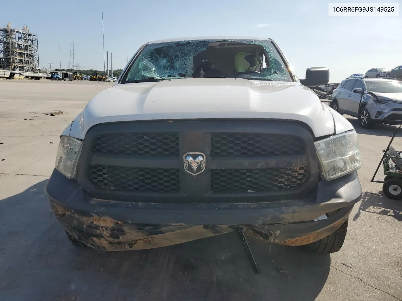 2018 Ram 1500 St VIN: 1C6RR6FG9JS149525 Lot: 62318814