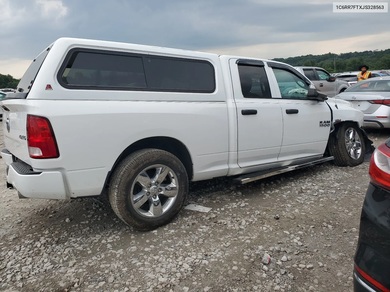 2018 Ram 1500 St VIN: 1C6RR7FTXJS328563 Lot: 62503014