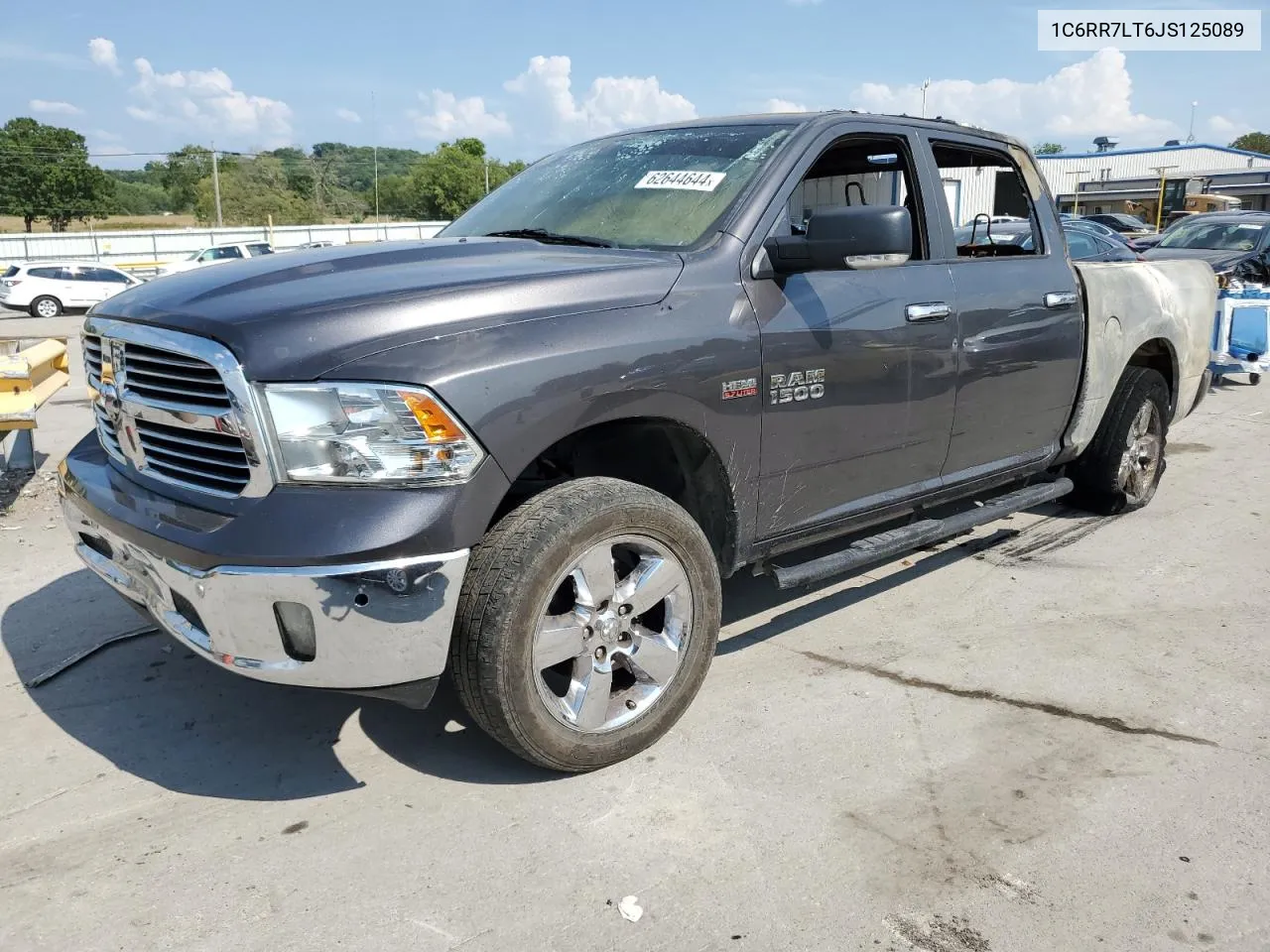 2018 Ram 1500 Slt VIN: 1C6RR7LT6JS125089 Lot: 62644644