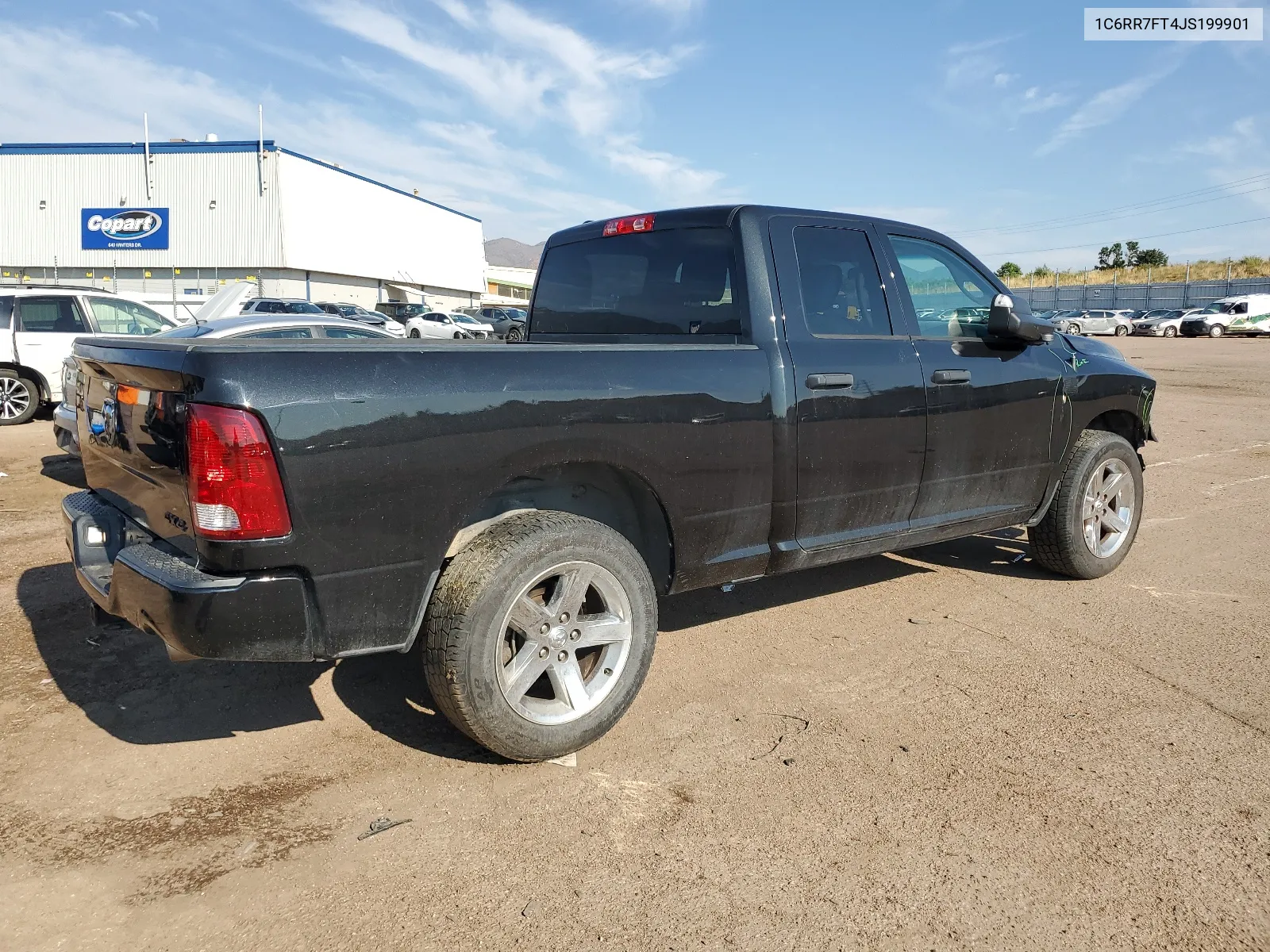 2018 Ram 1500 St VIN: 1C6RR7FT4JS199901 Lot: 63089074