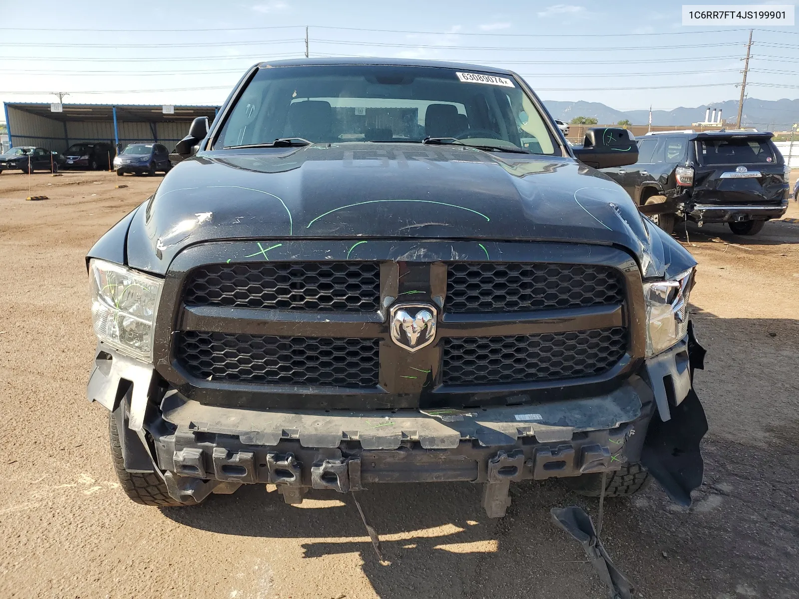 1C6RR7FT4JS199901 2018 Ram 1500 St