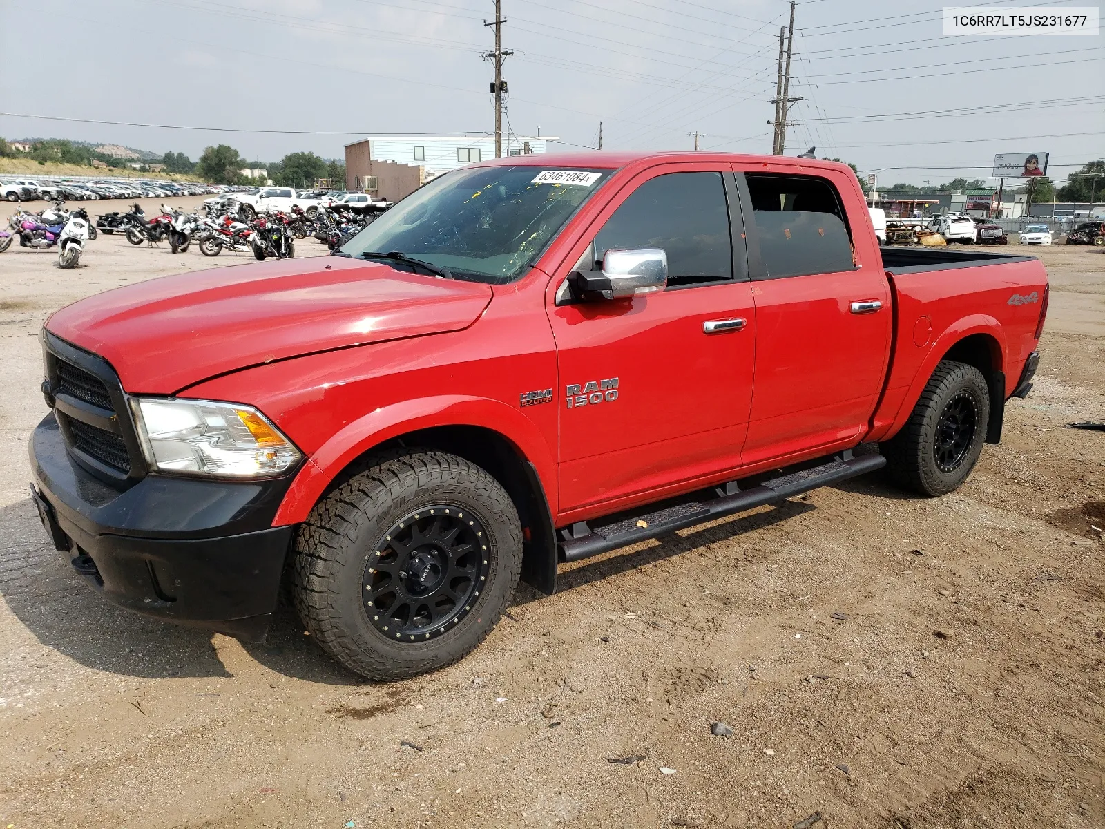 2018 Ram 1500 Slt VIN: 1C6RR7LT5JS231677 Lot: 63461084