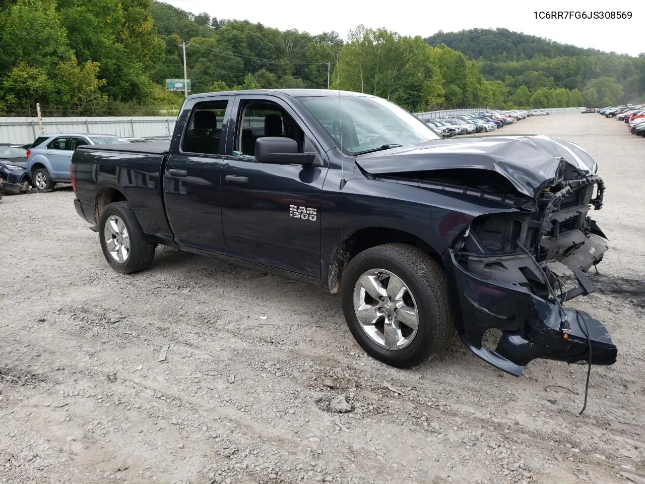 2018 Ram 1500 St VIN: 1C6RR7FG6JS308569 Lot: 63561273