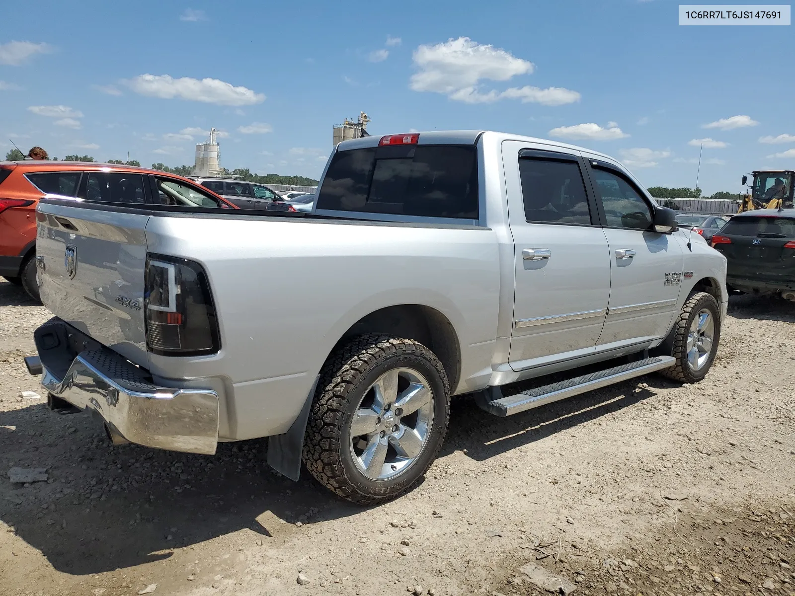 2018 Ram 1500 Slt VIN: 1C6RR7LT6JS147691 Lot: 63632004