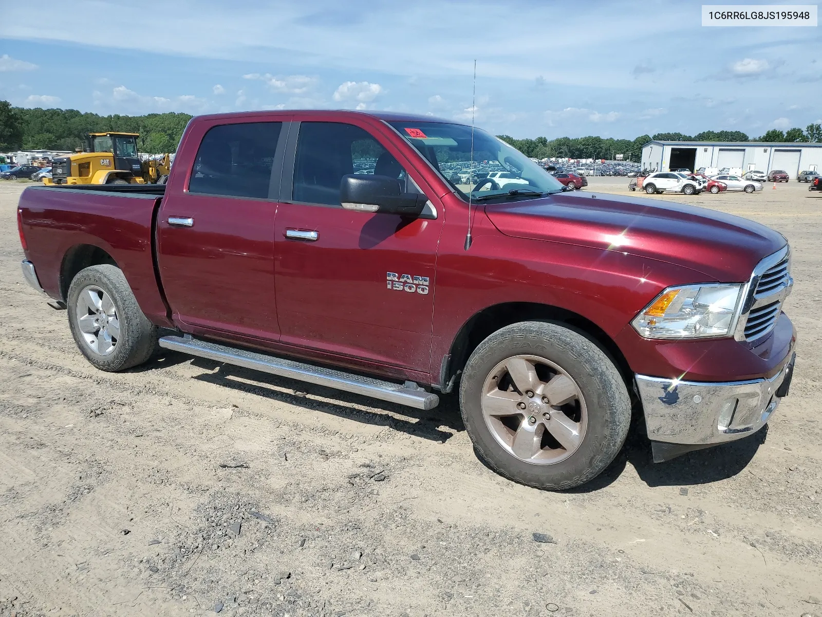 2018 Ram 1500 Slt VIN: 1C6RR6LG8JS195948 Lot: 64599514