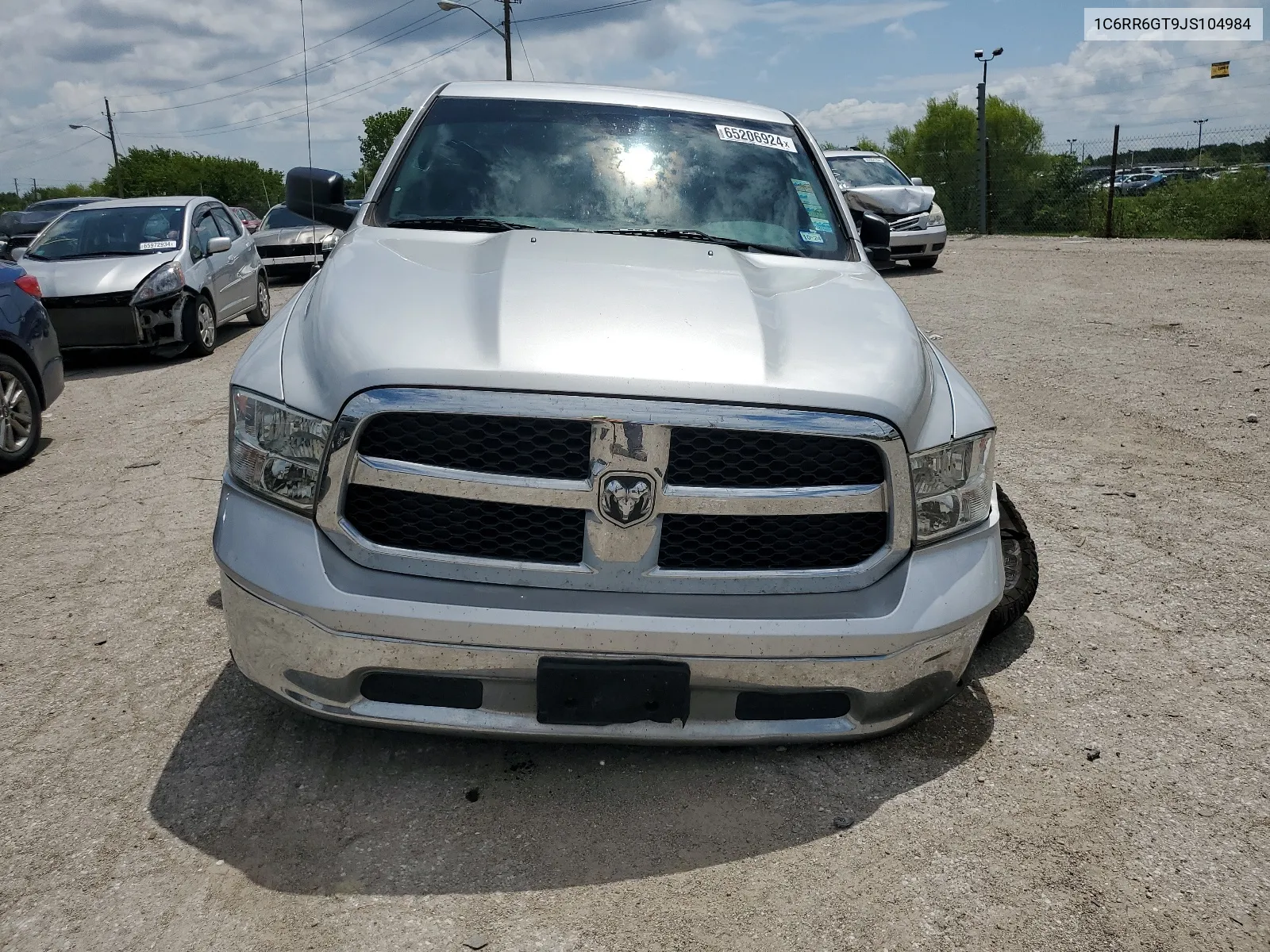 2018 Ram 1500 Slt VIN: 1C6RR6GT9JS104984 Lot: 65206924