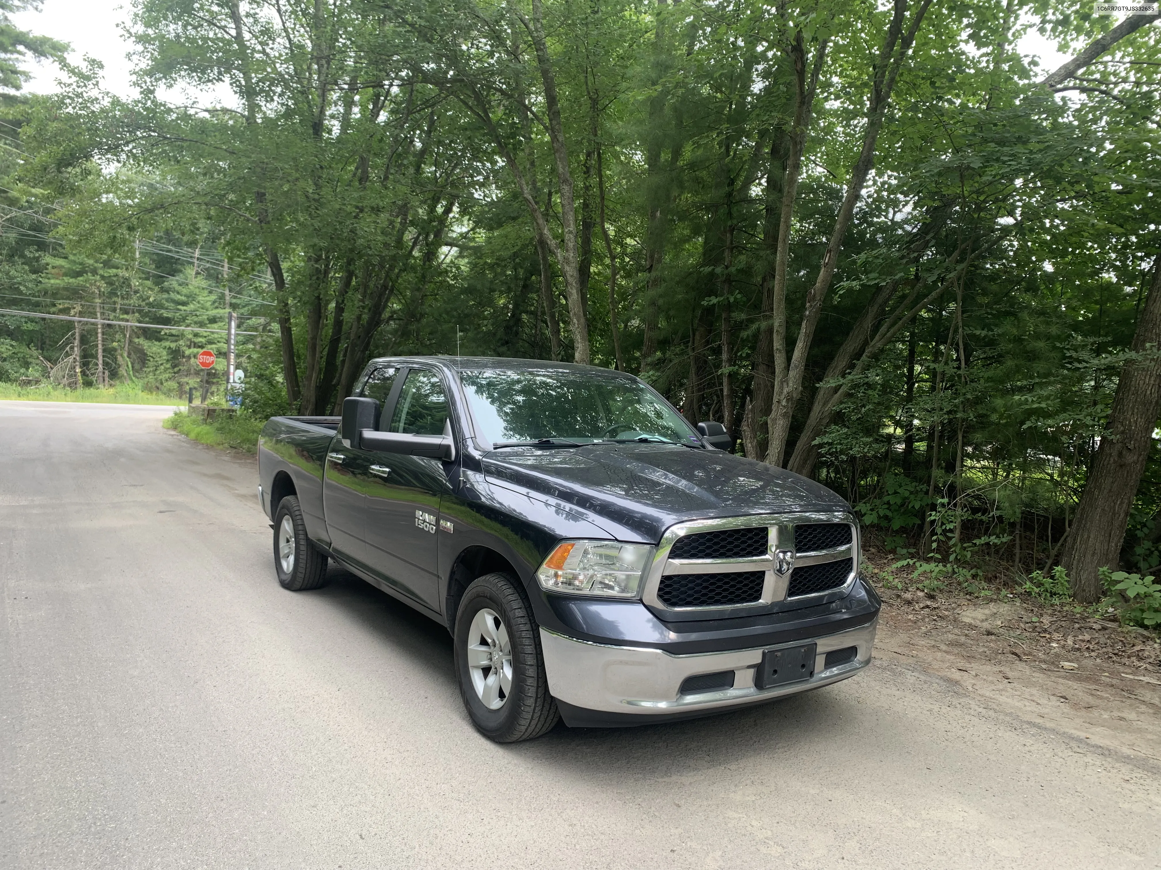 2018 Ram 1500 Slt VIN: 1C6RR7GT9JS332635 Lot: 65416854