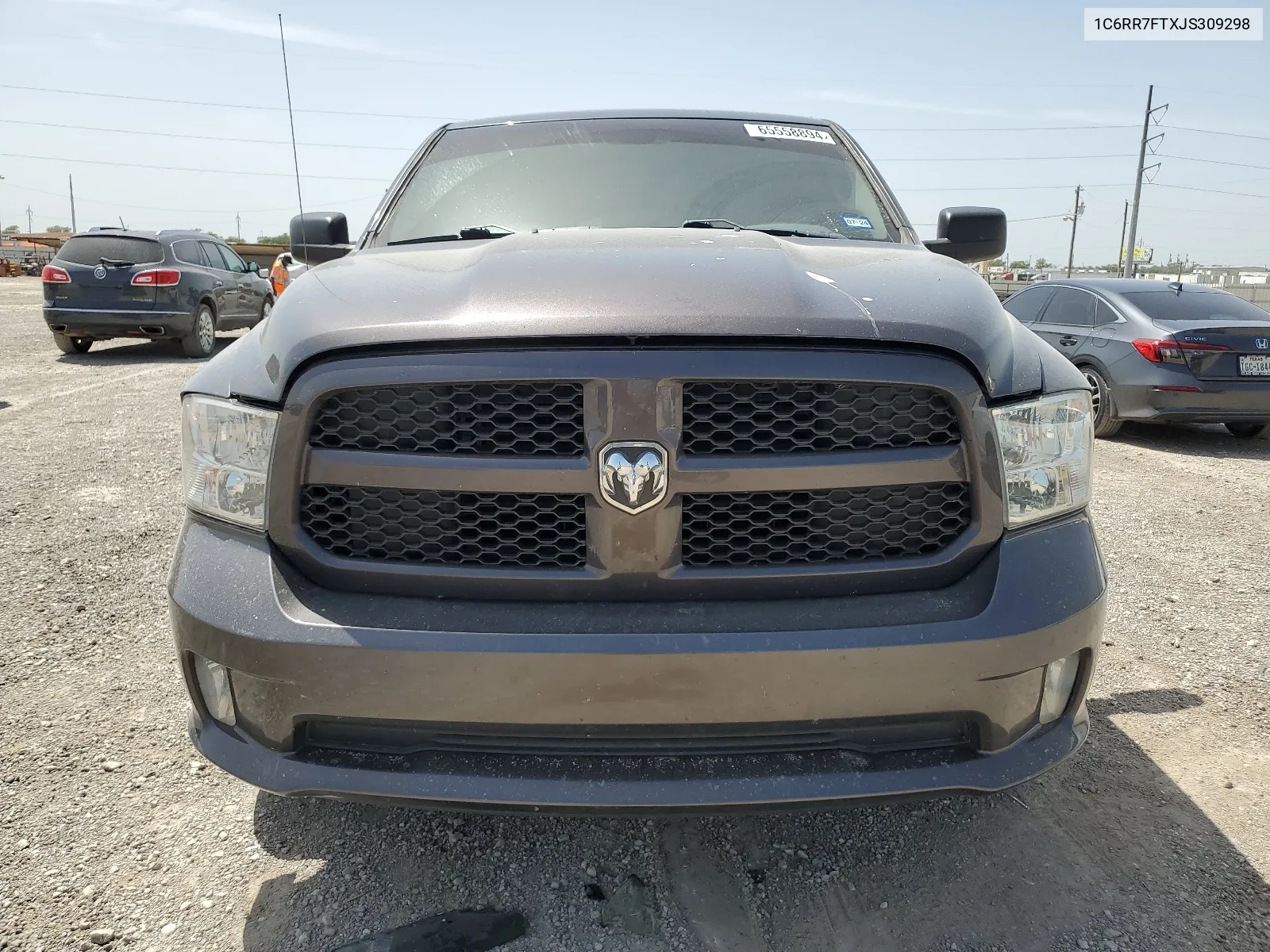 2018 Ram 1500 St VIN: 1C6RR7FTXJS309298 Lot: 65558894