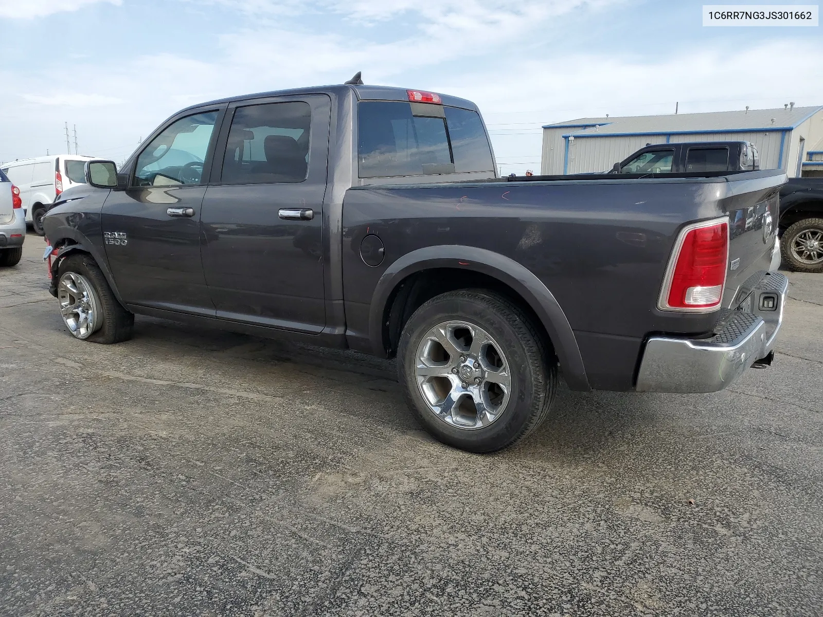 2018 Ram 1500 Laramie VIN: 1C6RR7NG3JS301662 Lot: 65576654