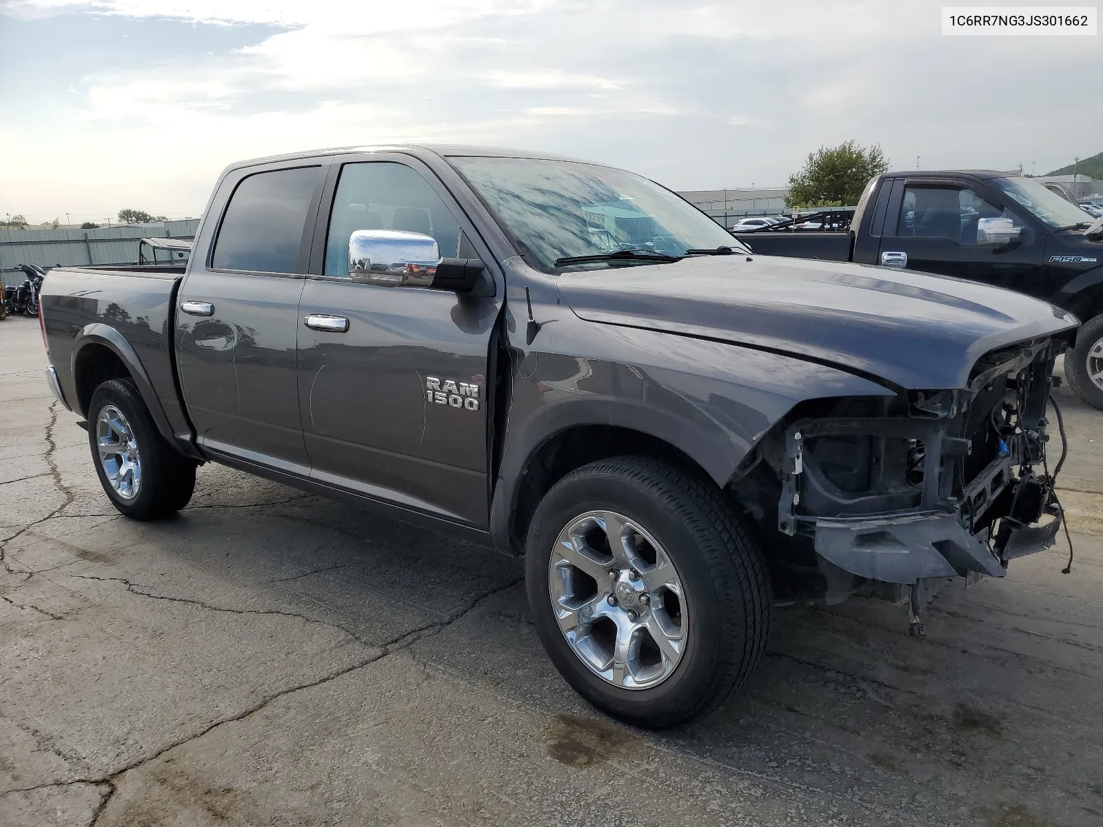 2018 Ram 1500 Laramie VIN: 1C6RR7NG3JS301662 Lot: 65576654