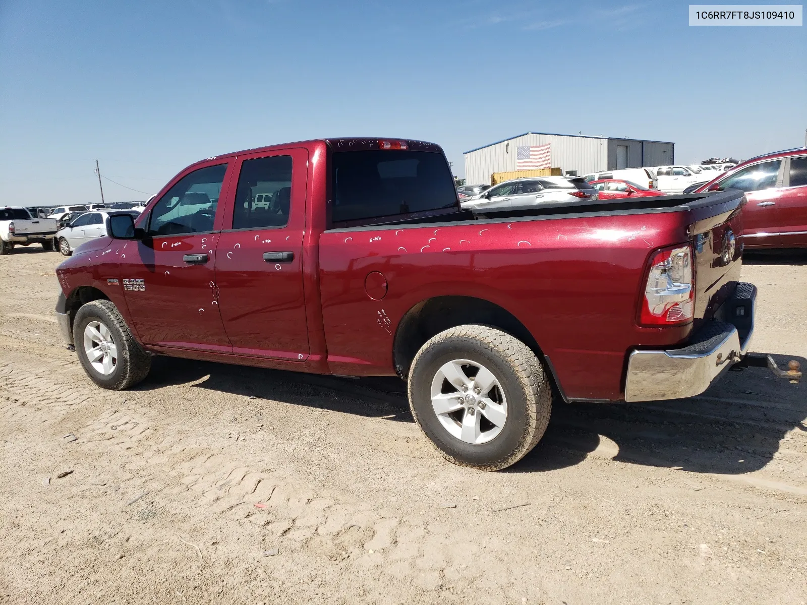 2018 Ram 1500 St VIN: 1C6RR7FT8JS109410 Lot: 66409174