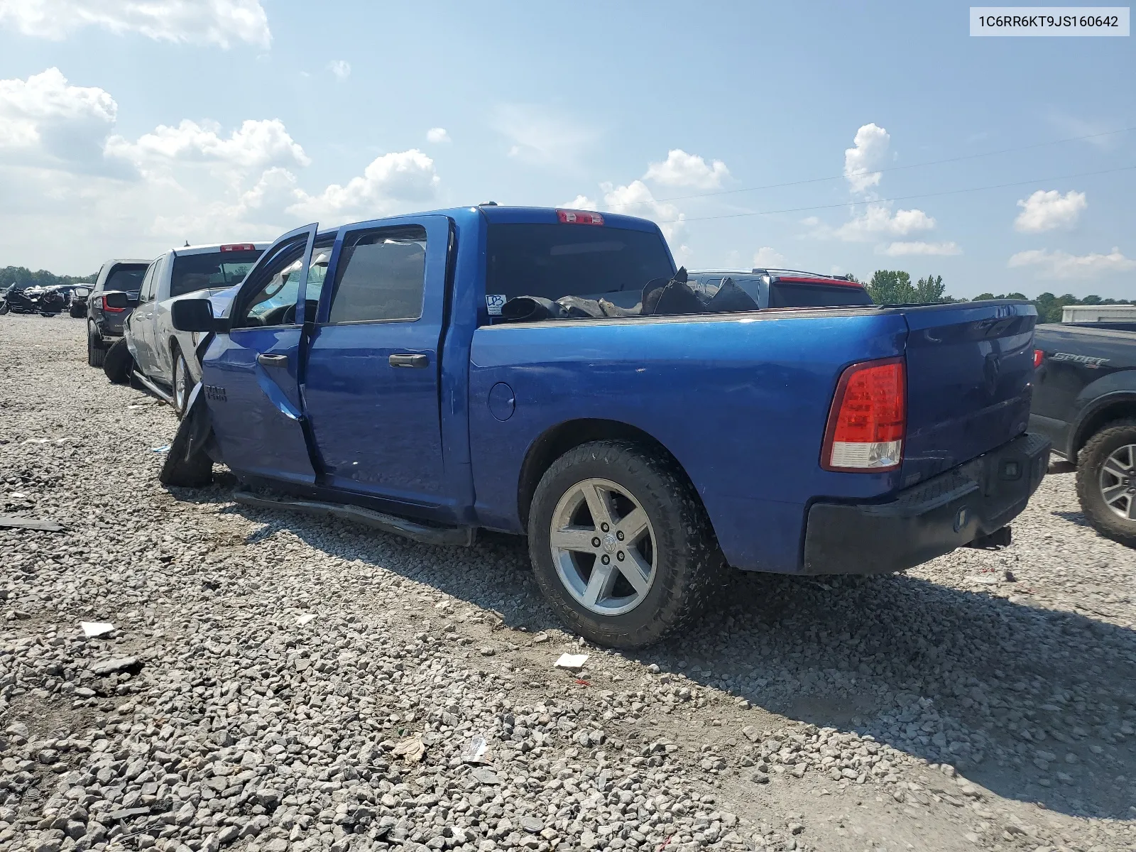 2018 Ram 1500 St VIN: 1C6RR6KT9JS160642 Lot: 66529634