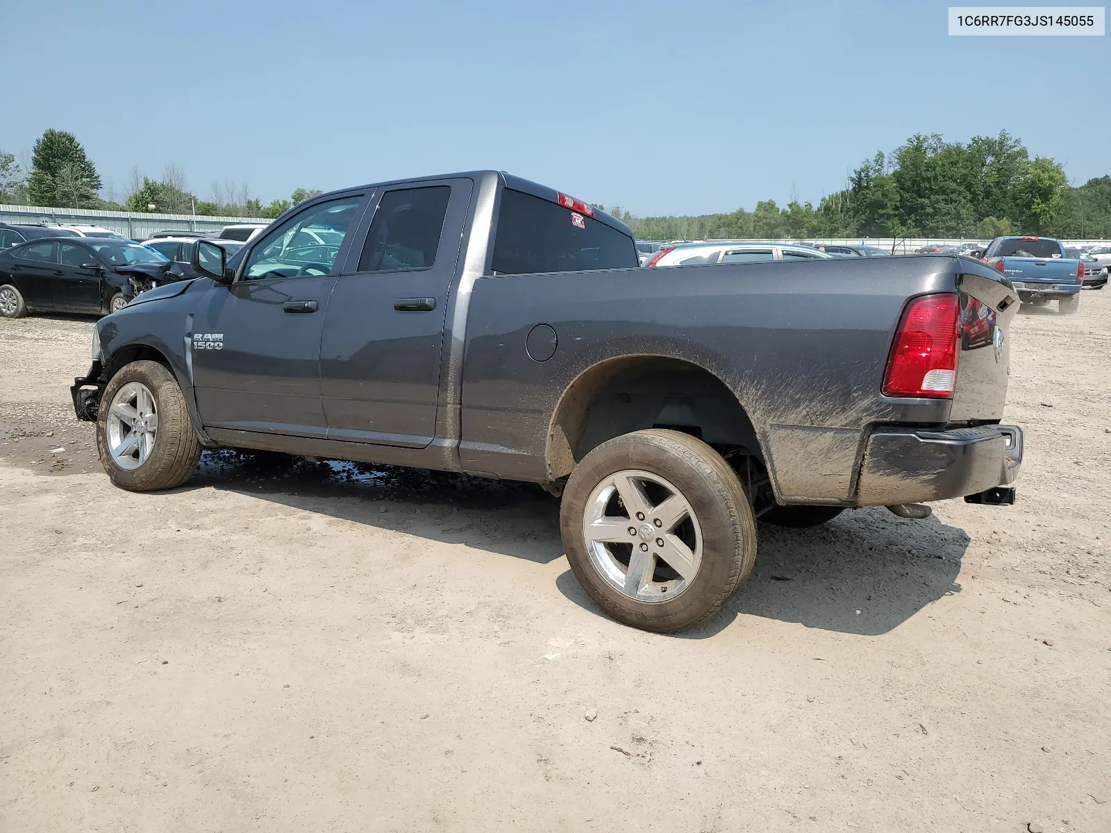 2018 Ram 1500 St VIN: 1C6RR7FG3JS145055 Lot: 66710024