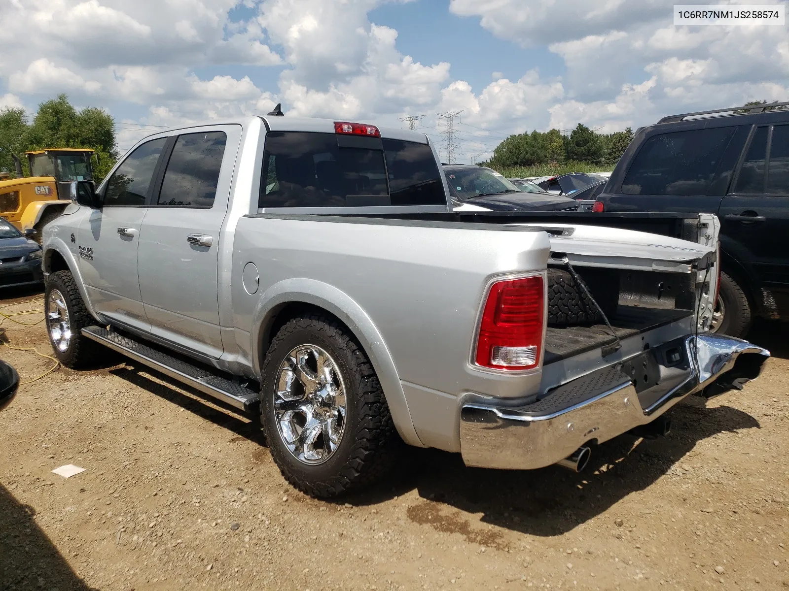 2018 Ram 1500 Laramie VIN: 1C6RR7NM1JS258574 Lot: 67092784