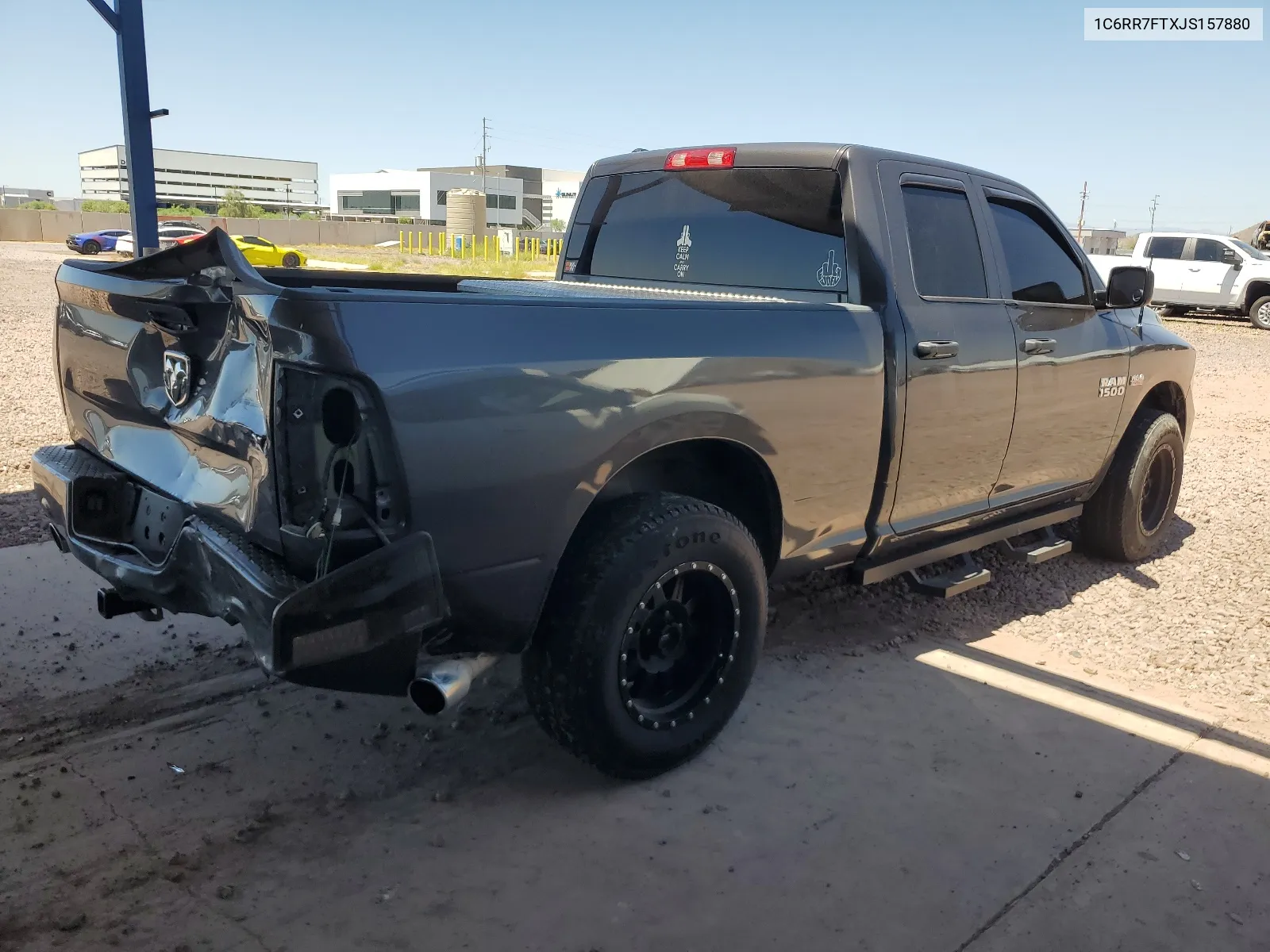 2018 Ram 1500 St VIN: 1C6RR7FTXJS157880 Lot: 67509164