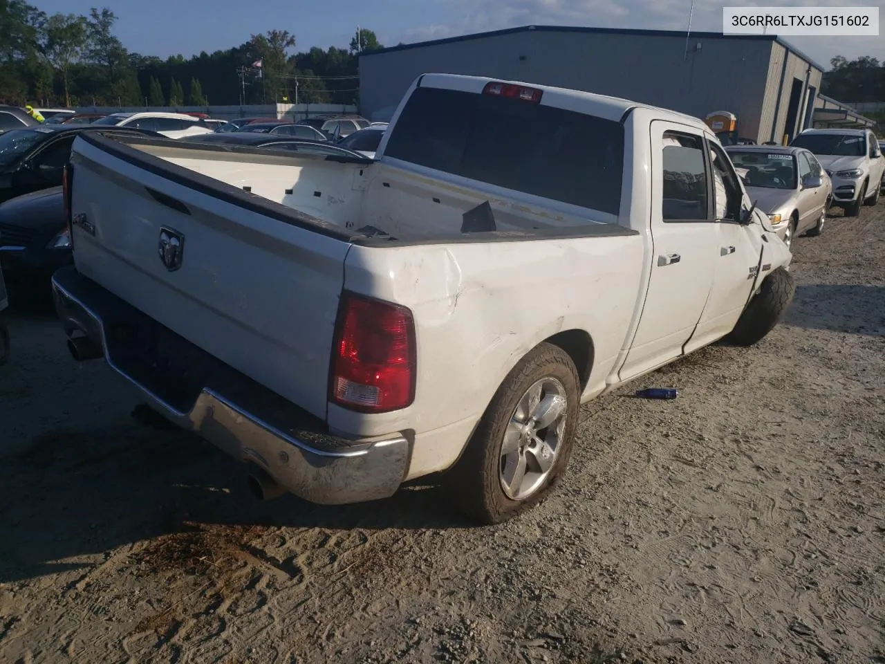 2018 Ram 1500 Slt VIN: 3C6RR6LTXJG151602 Lot: 67973914