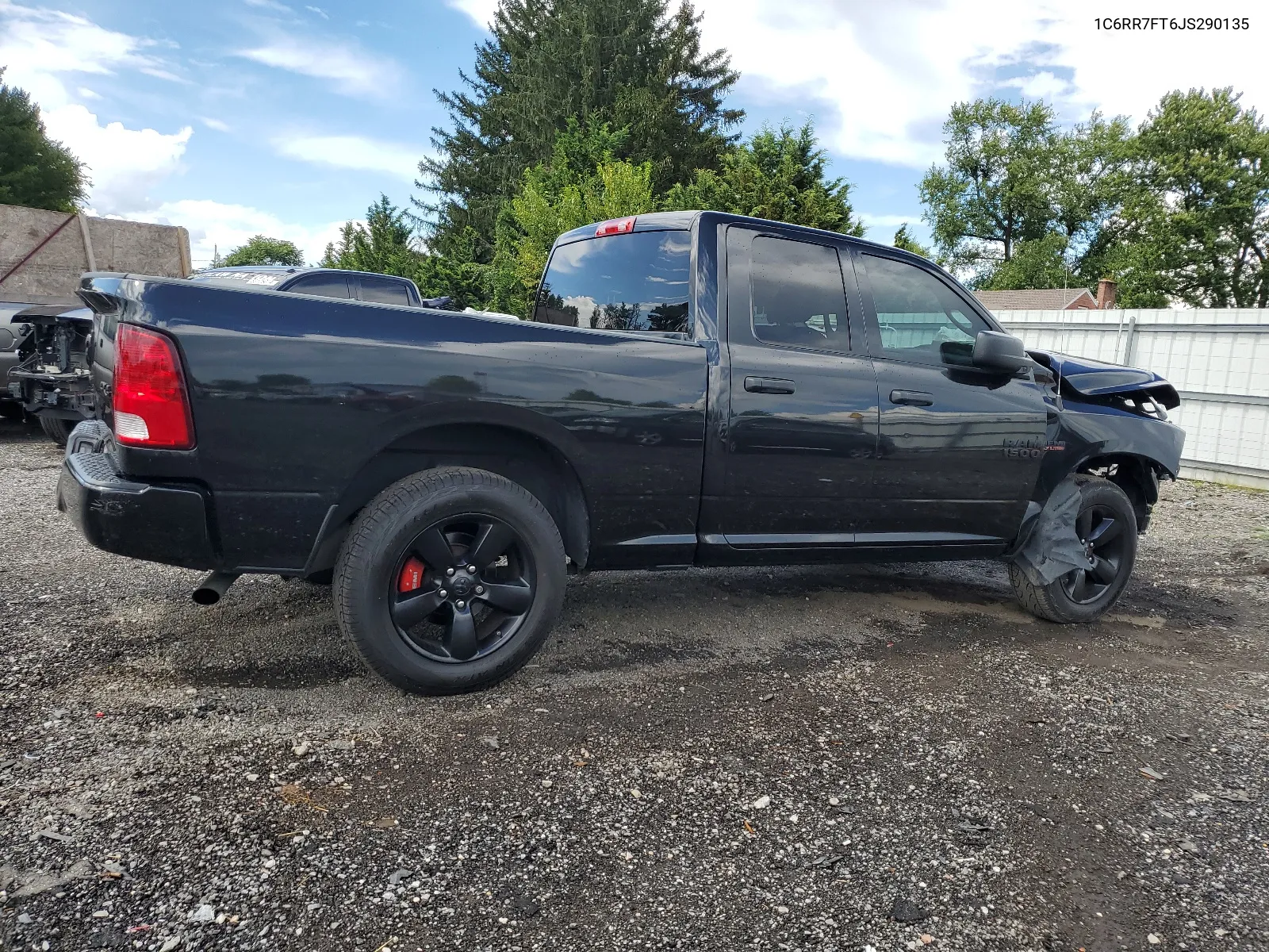 2018 Ram 1500 St VIN: 1C6RR7FT6JS290135 Lot: 68029134