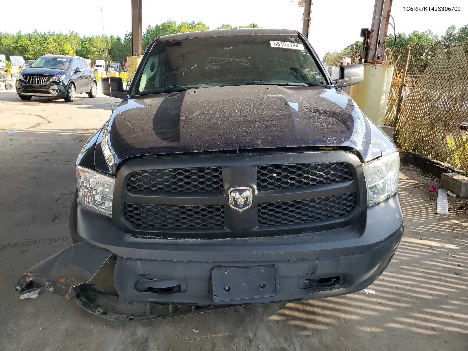 2018 Ram 1500 St VIN: 1C6RR7KT4JS306709 Lot: 68165194