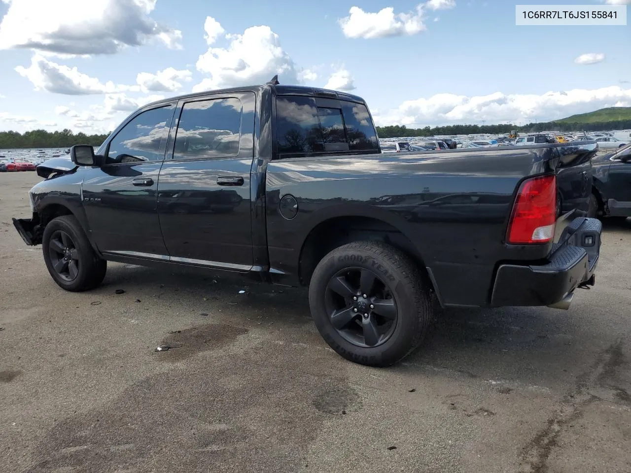 2018 Ram 1500 Slt VIN: 1C6RR7LT6JS155841 Lot: 68366274