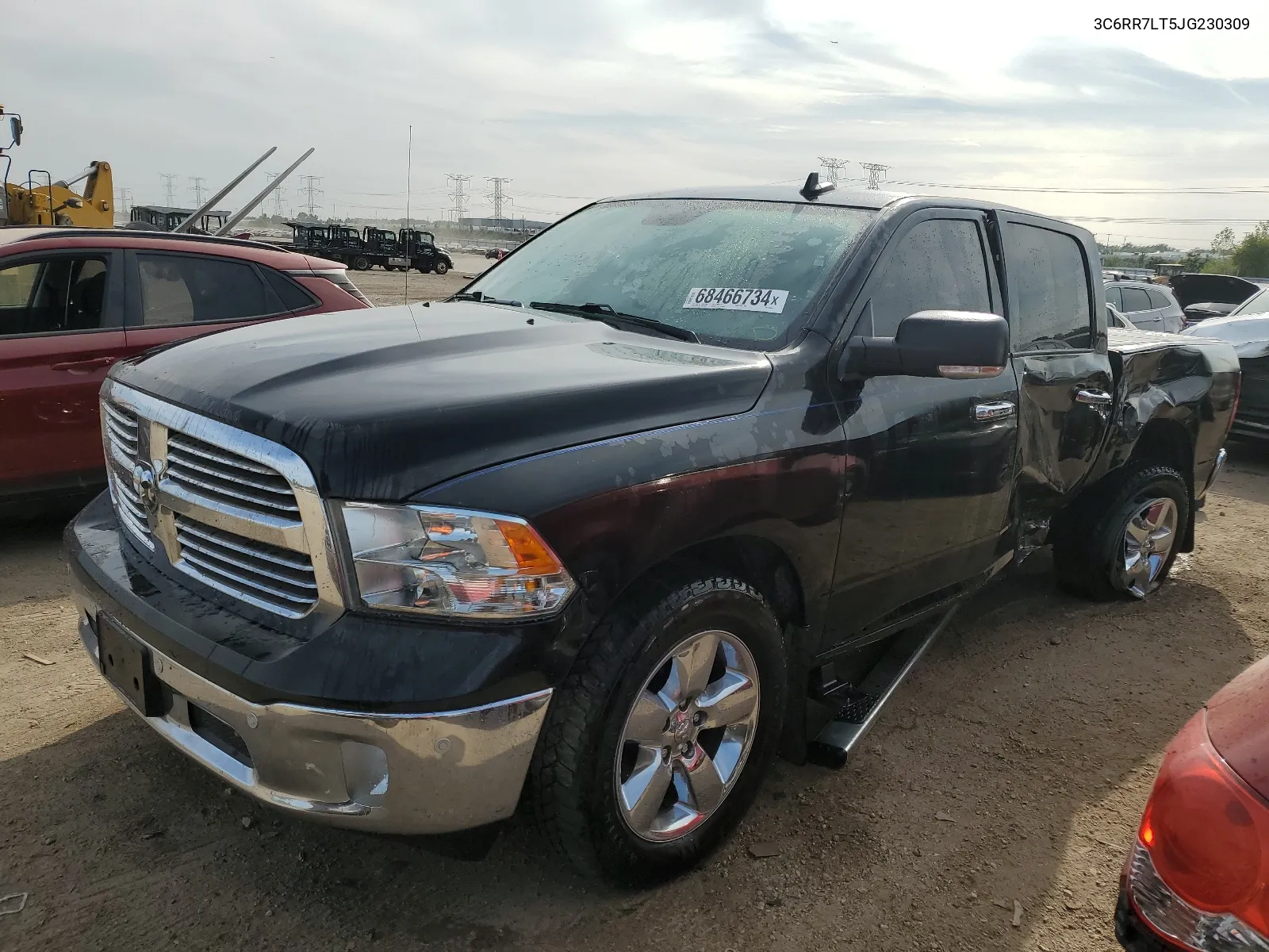 3C6RR7LT5JG230309 2018 Ram 1500 Slt