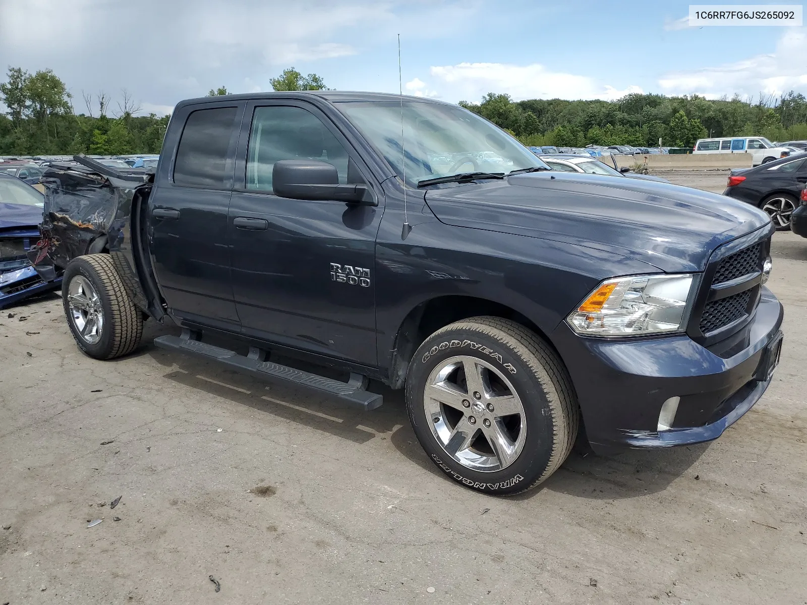 2018 Ram 1500 St VIN: 1C6RR7FG6JS265092 Lot: 68573734