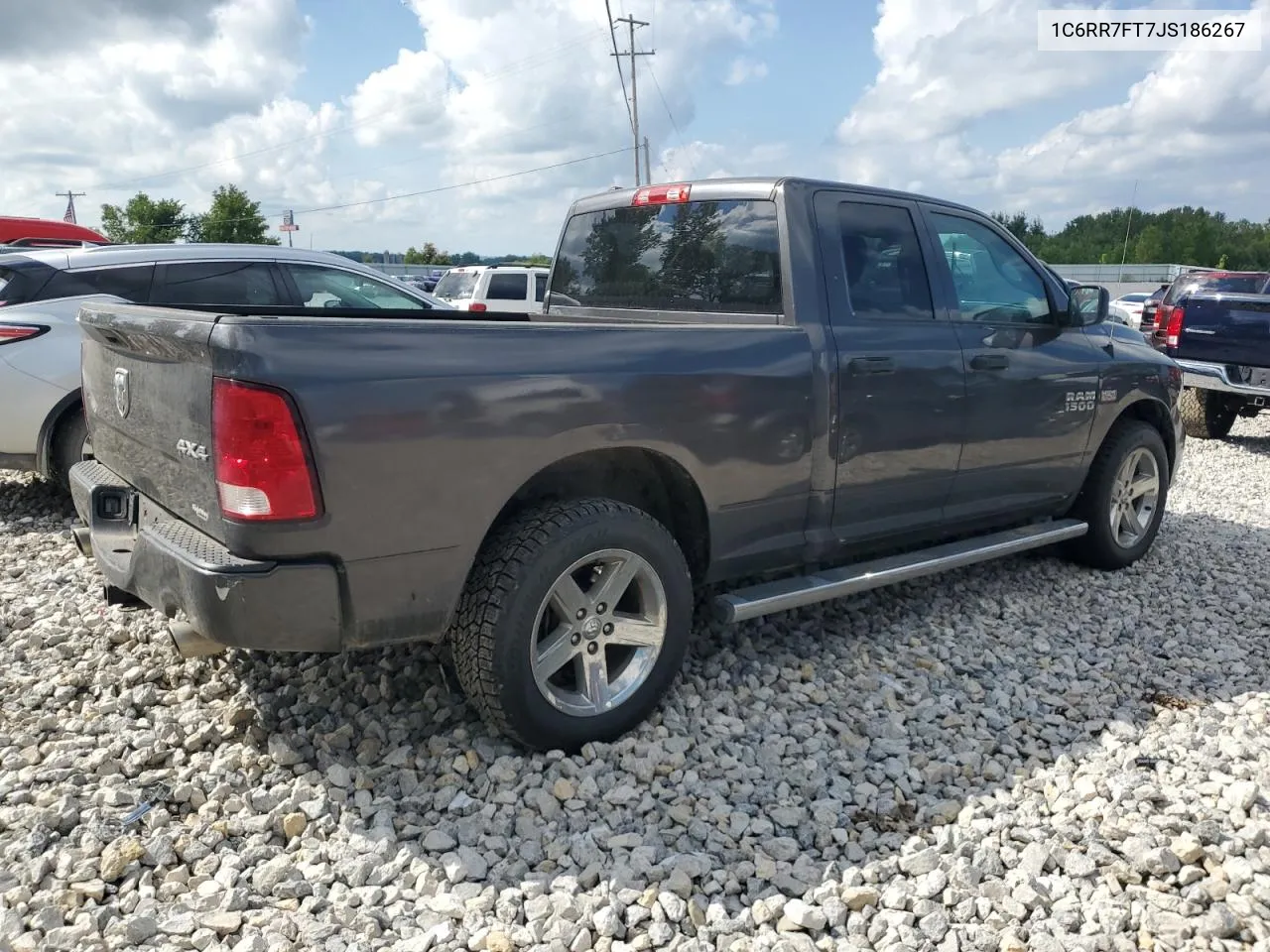 2018 Ram 1500 St VIN: 1C6RR7FT7JS186267 Lot: 68617074