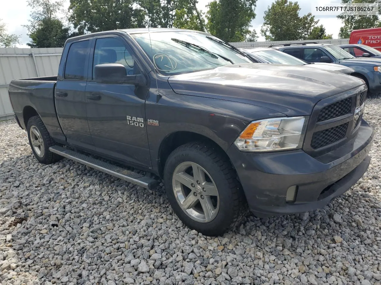 2018 Ram 1500 St VIN: 1C6RR7FT7JS186267 Lot: 68617074