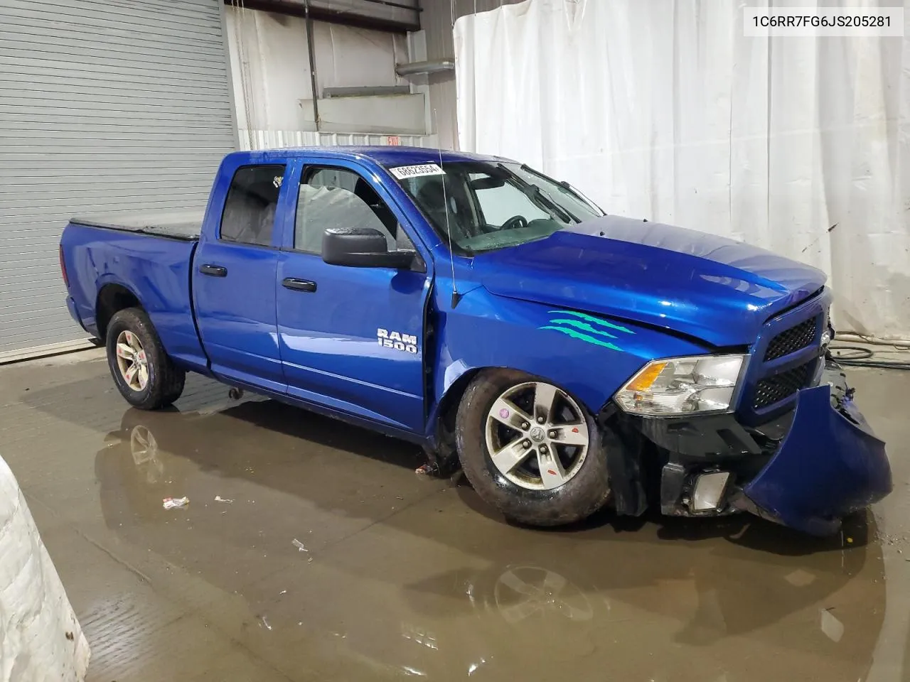 2018 Ram 1500 St VIN: 1C6RR7FG6JS205281 Lot: 68623554