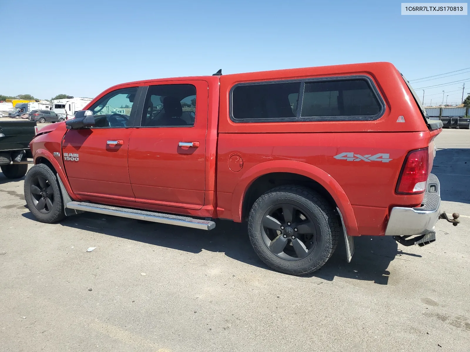 2018 Ram 1500 Slt VIN: 1C6RR7LTXJS170813 Lot: 68646144