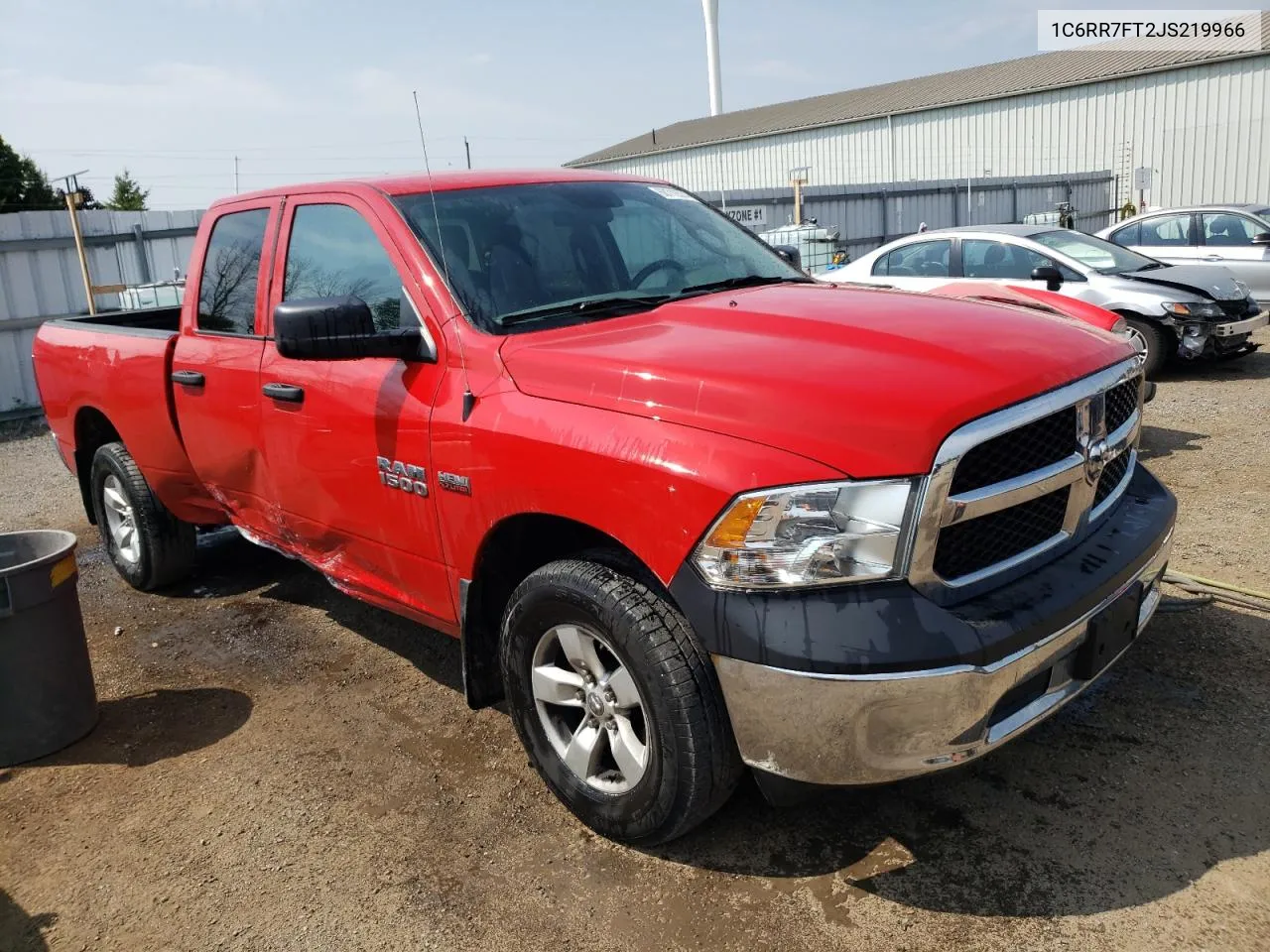 2018 Ram 1500 St VIN: 1C6RR7FT2JS219966 Lot: 68712574