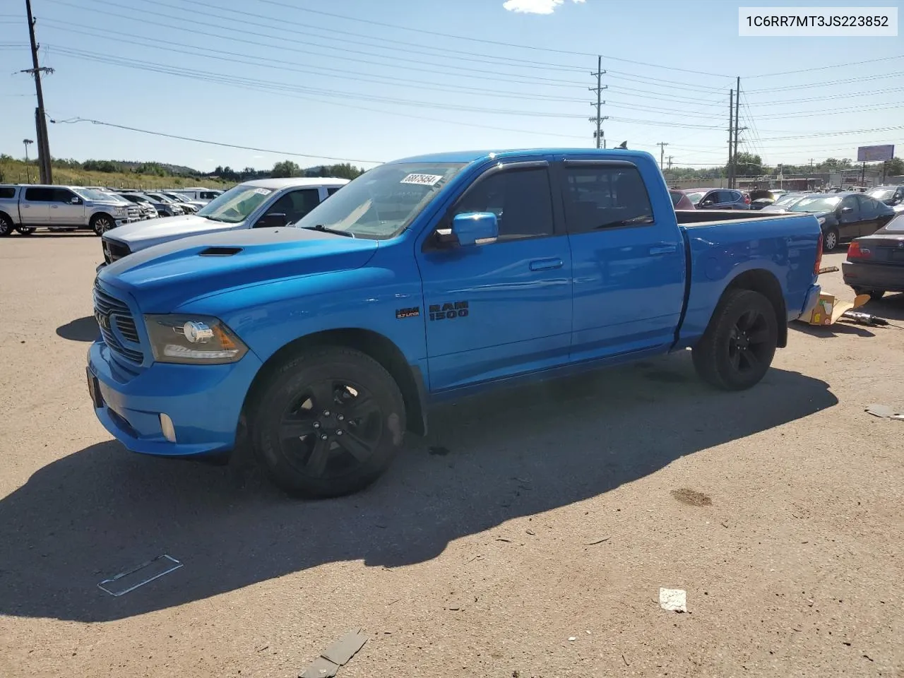 2018 Ram 1500 Sport VIN: 1C6RR7MT3JS223852 Lot: 68875454