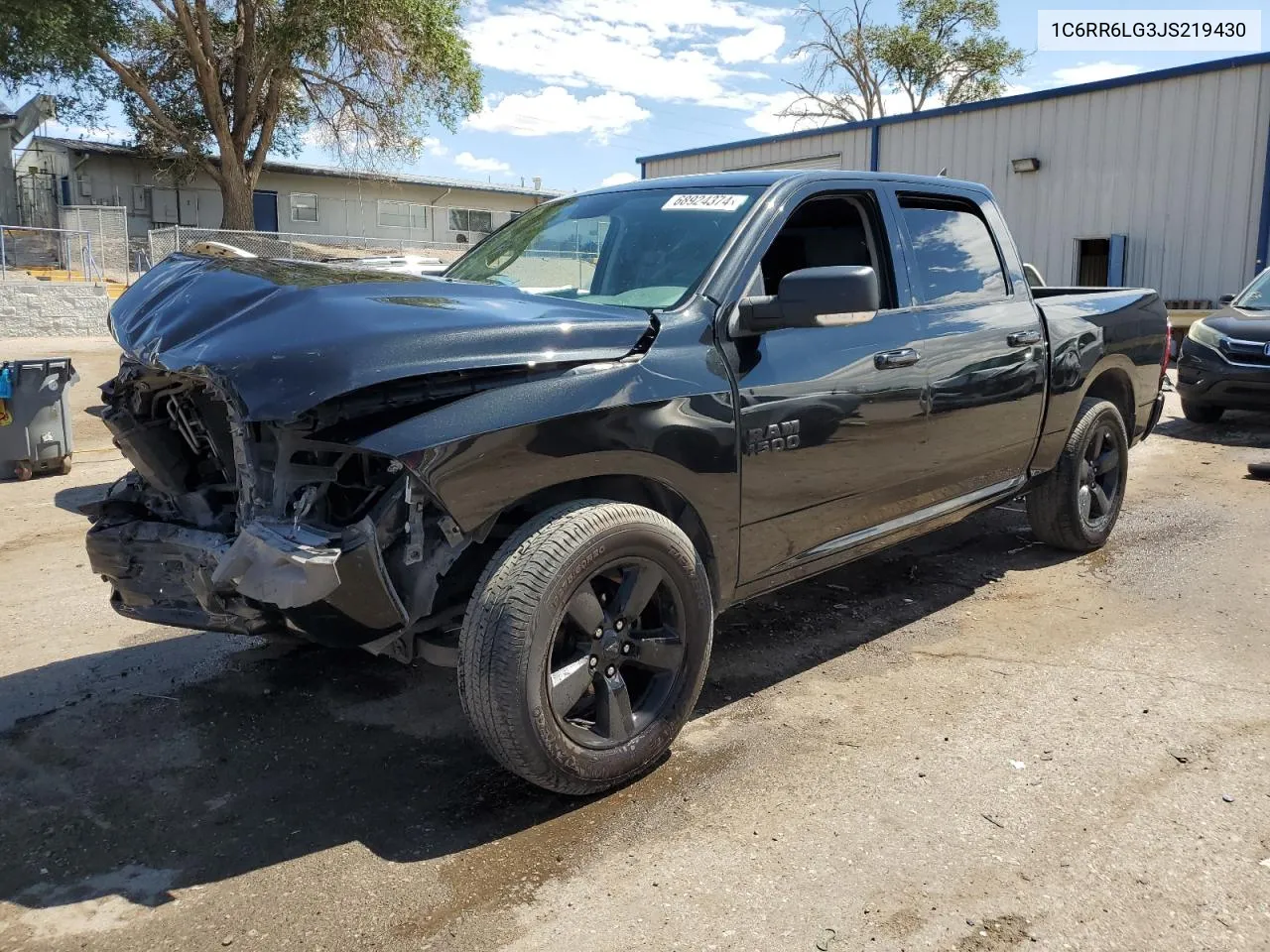 2018 Ram 1500 Slt VIN: 1C6RR6LG3JS219430 Lot: 68924374