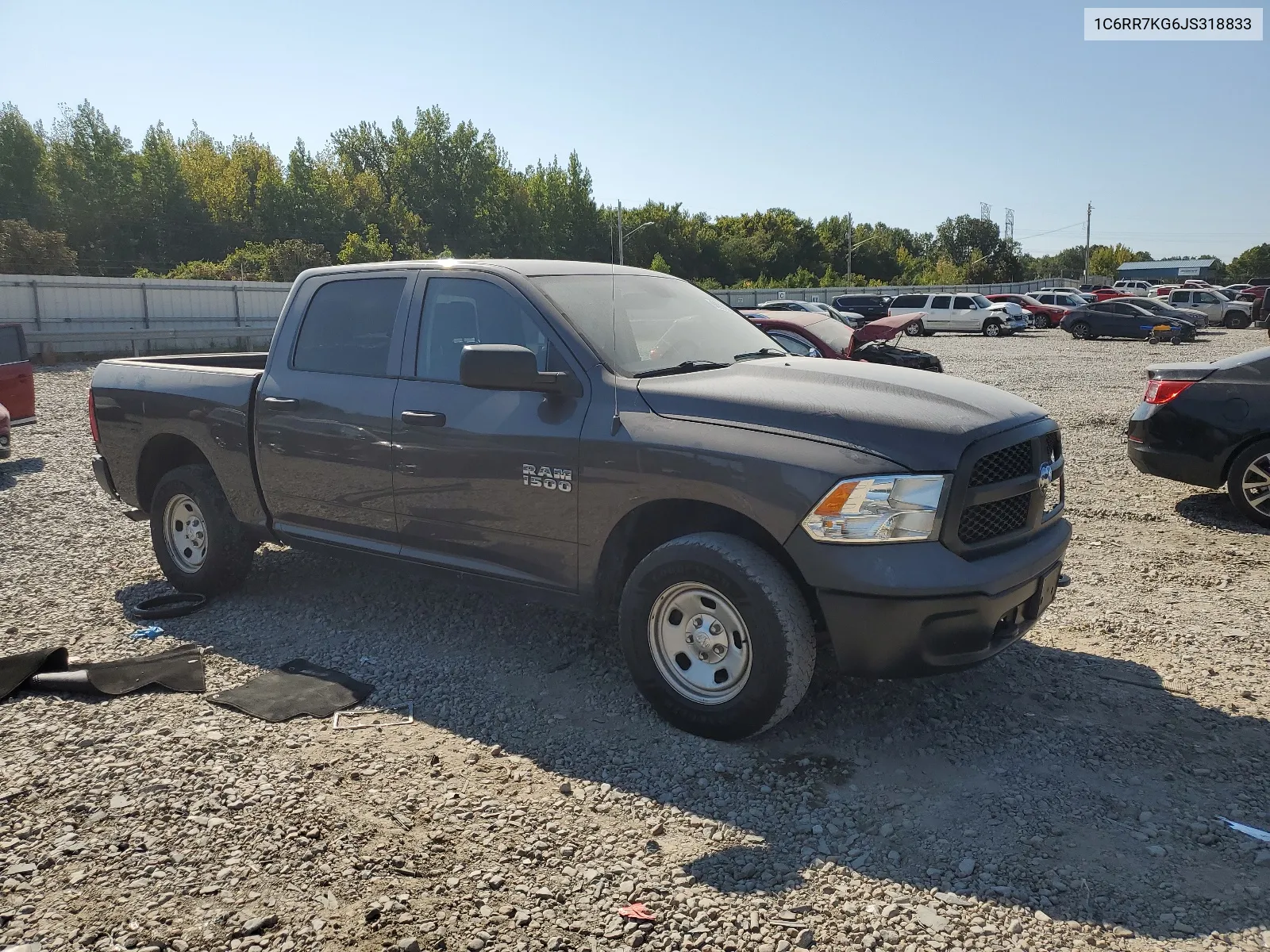 2018 Ram 1500 St VIN: 1C6RR7KG6JS318833 Lot: 68931864