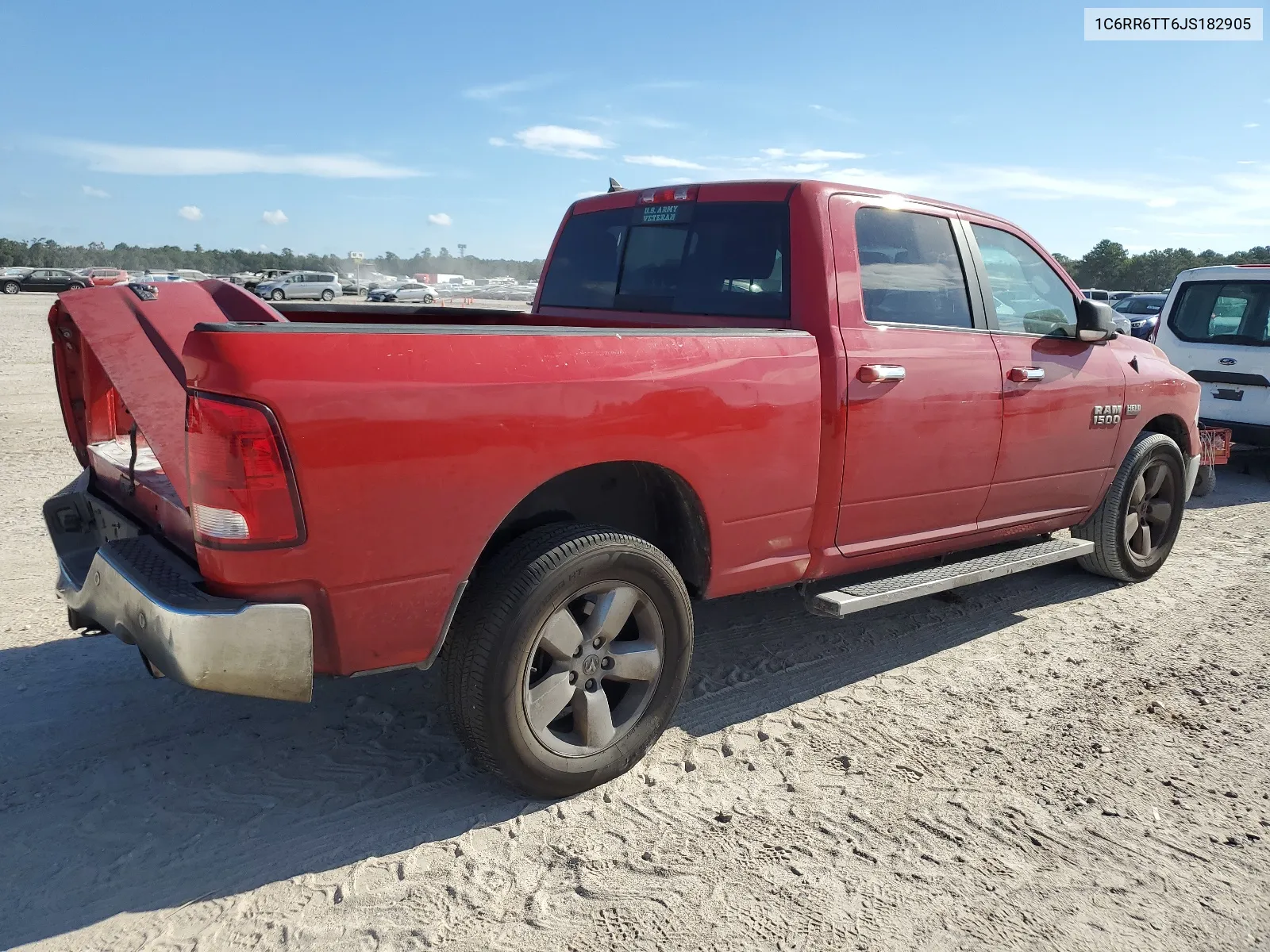 2018 Ram 1500 Slt VIN: 1C6RR6TT6JS182905 Lot: 69028164