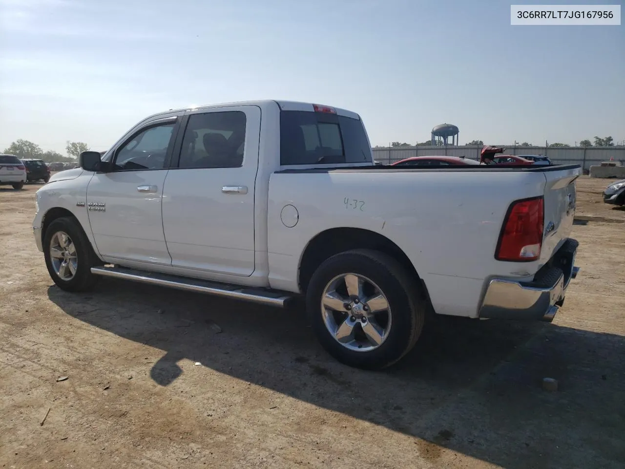 2018 Ram 1500 Slt VIN: 3C6RR7LT7JG167956 Lot: 69097014