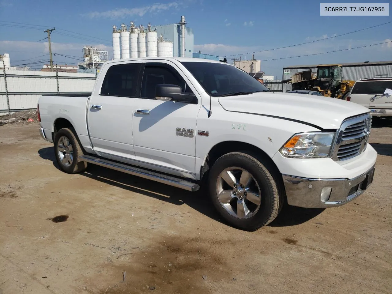 2018 Ram 1500 Slt VIN: 3C6RR7LT7JG167956 Lot: 69097014