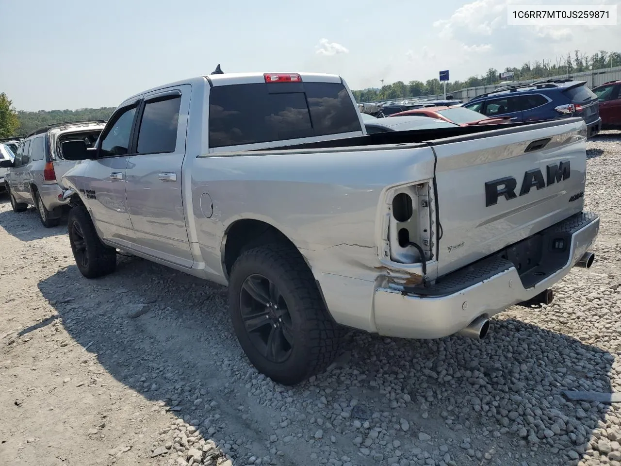 1C6RR7MT0JS259871 2018 Ram 1500 Sport