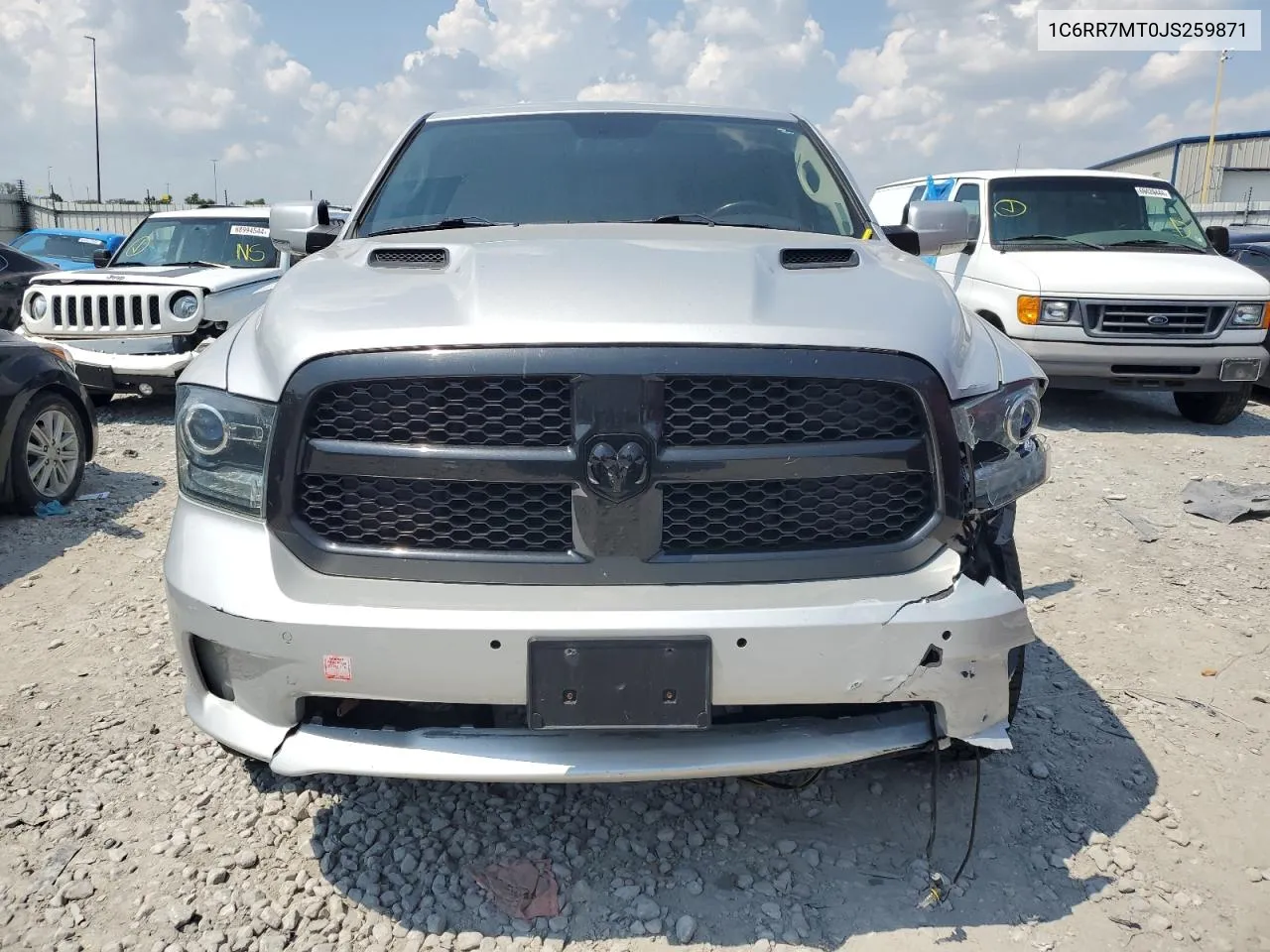 2018 Ram 1500 Sport VIN: 1C6RR7MT0JS259871 Lot: 69293504