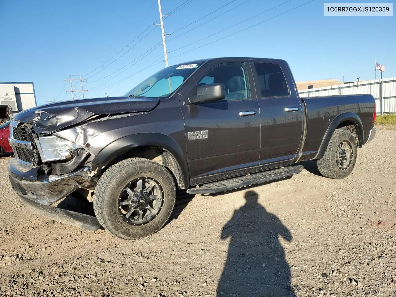 2018 Ram 1500 Slt VIN: 1C6RR7GGXJS120359 Lot: 69501184